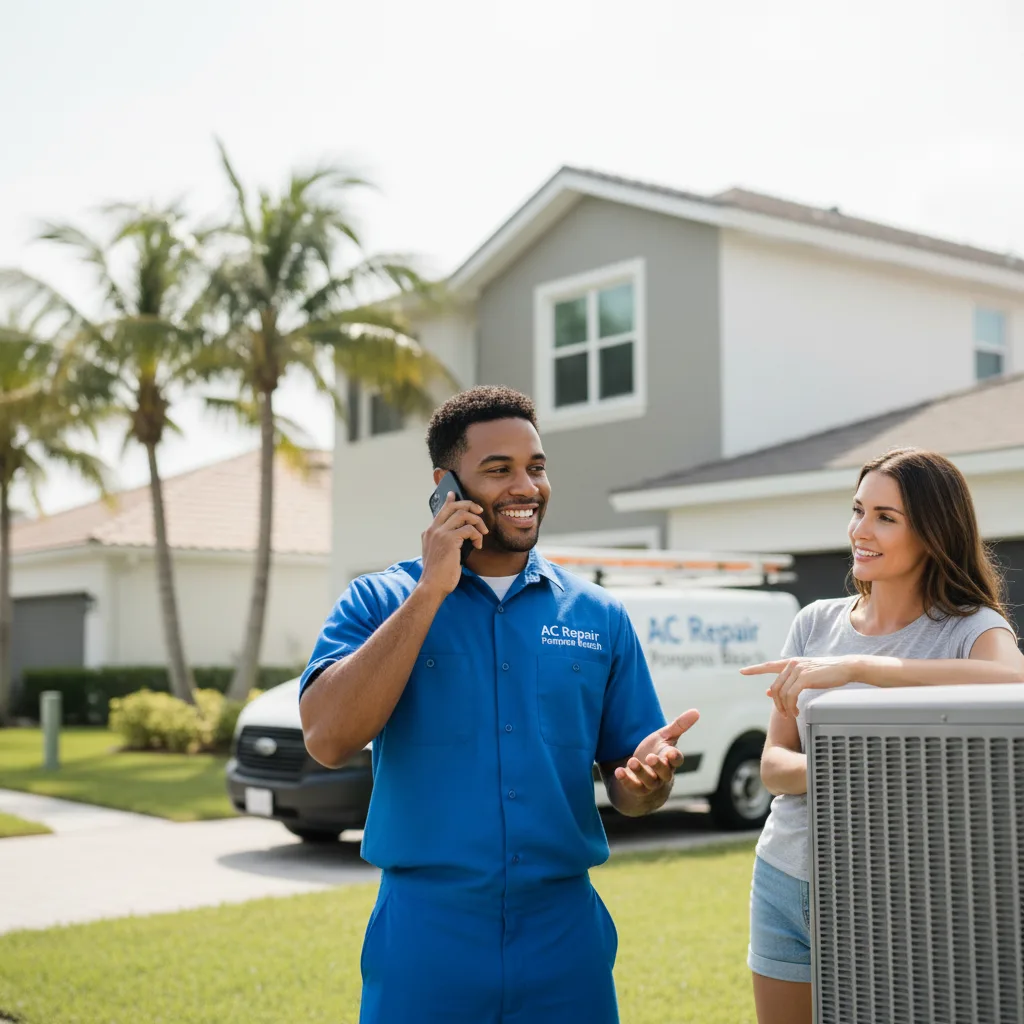 AC Repair Pompano Beach customer support in Venice